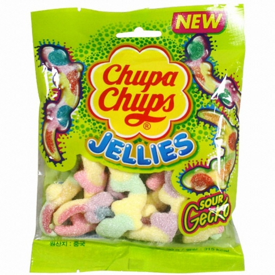 츄파춥스 젤리 사워게코 90g (12개)