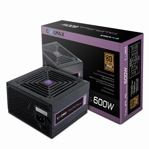 마이크로닉스 COOLMAX TAURUS 600W 80PLUS브론즈 230V EU_이미지