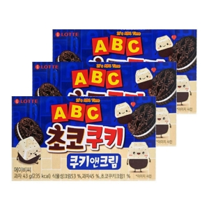 �Ե���Ǫ�� ABC ������Ű ��Ű��ũ�� 43g 3�� ���� ���� ���� ���� ���� ���� ��� �繫�ǰ��� ��뷮 �Ĵ�� ����