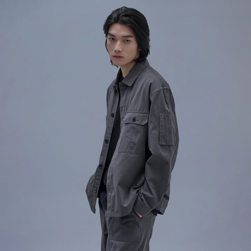 시프트지 Cotton Zoomin Shirts Khaki GS4764ZM1H