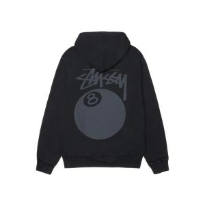 스투시 8볼 피그먼트 다이드 후드 블랙 2 1925022T_이미지