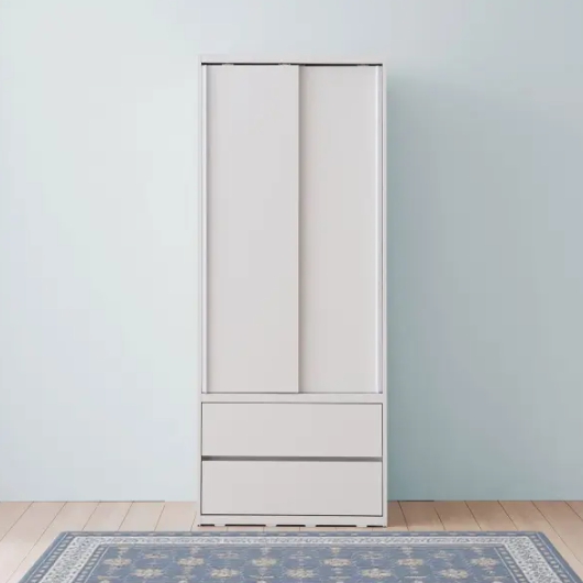 파로마 소이 엣지핏 서랍행거형 슬라이딩 옷장 800