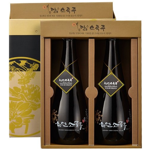 한산예담은소곡주 한산소곡주선물세트 16% 750ml 2본이미지입니다. 누르면 해당 게시물로 새창이동합니다.