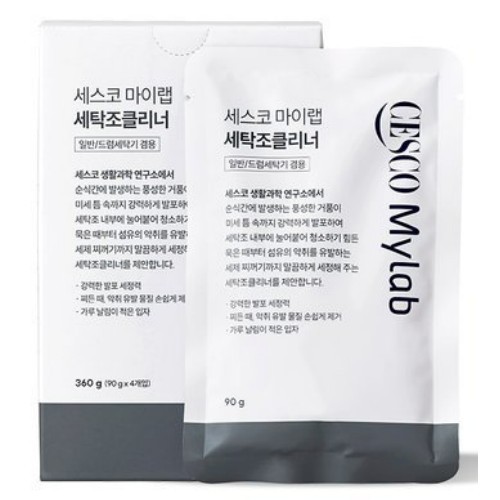세스코 마이랩 세탁조클리너 90g 4개입 (6개)_이미지