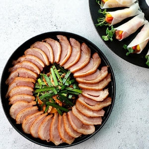 반찬단지 훈제오리 슬라이스 800g