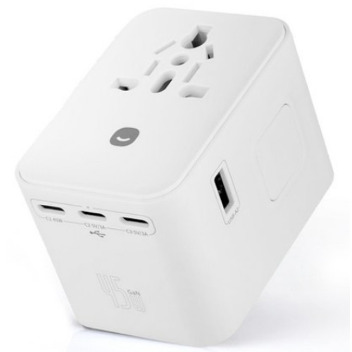 헤이홈 1구 GaN 45W 해외여행용 멀티어댑터