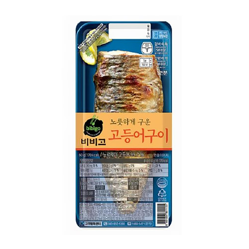 CJ제일제당 비비고 고등어구이 60g이미지입니다. 누르면 해당 게시물로 새창이동합니다.