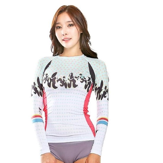 엔비라인 N15WT08 래쉬가드 여성 탑_이미지