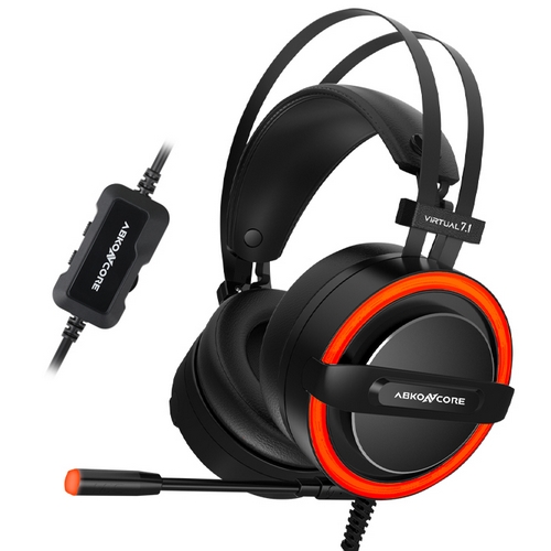 ���� ABKONCORE CH713M ENC ���� 7.1 LED ���� 3D ��Ƽ �÷��� ���̹� ����