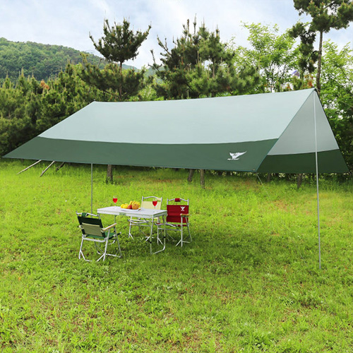 K4CAMP 컴팩트 렉타 타프 (350x350cm)