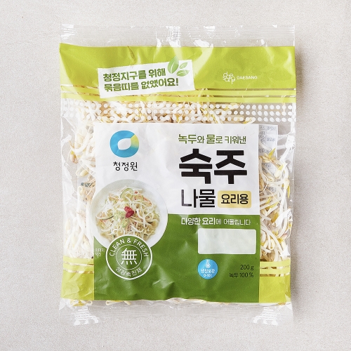청정원 요리용 숙주나물 (200g,1개)_이미지