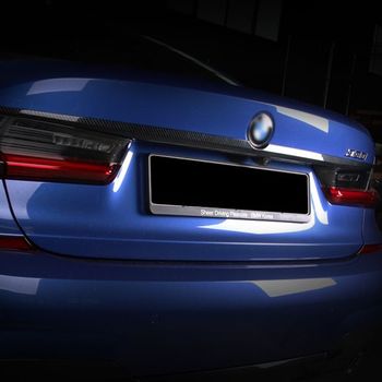 Z6L3C1P8 3시리즈 G20 트렁크 리드 가니쉬 카본몰딩