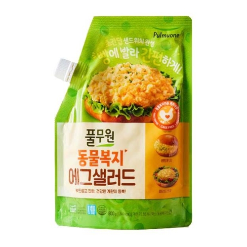 풀무원 동물복지 에그샐러드 800g (1개)_이미지