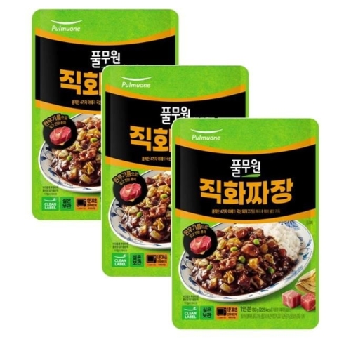 풀무원 직화짜장 180g (3개)_이미지