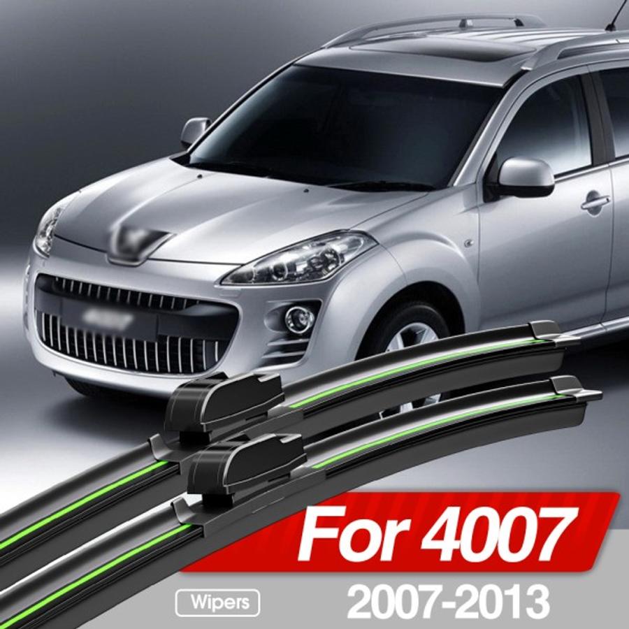 4007 2007-2013 앞 유리 와이퍼 블레이드 2pcs 창 액세서리 2008