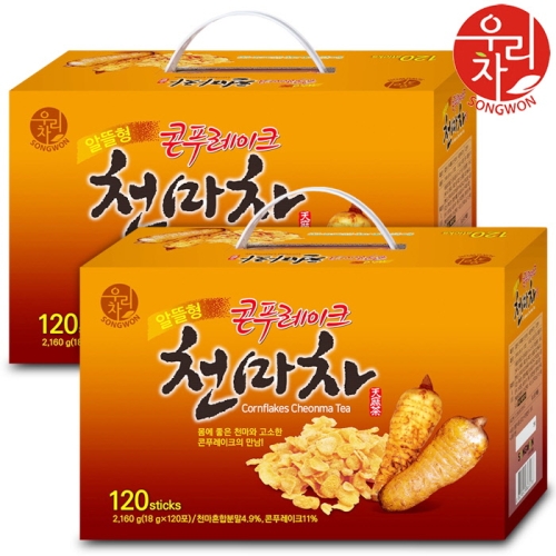 송원식품 콘푸레이크 천마차 120T+120T 총240T