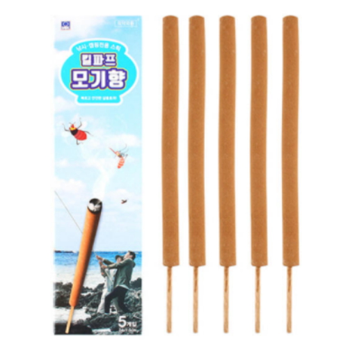 한국디비케이 모기향 낚시 캠핑 전용 스틱 5개 (1팩(5개))_이미지