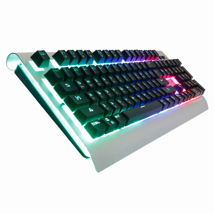 앱코 HACKER K360 완전방수 레인보우 플런저 키보드 (블랙)_이미지