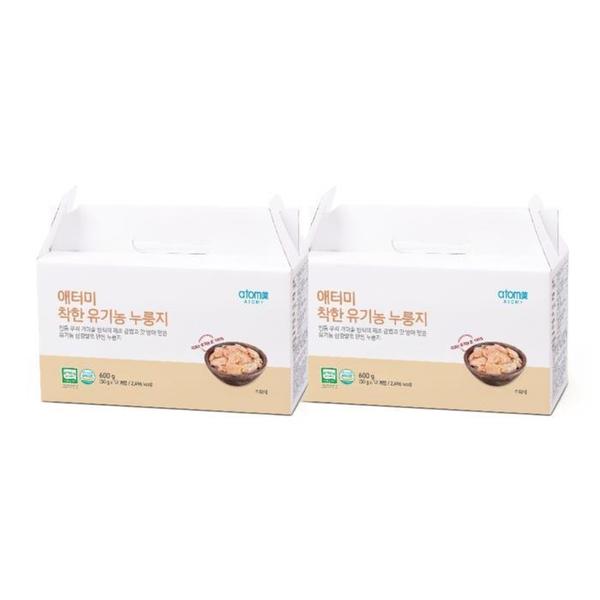 애터미 착한 유기농 누룽지 600g [2개]