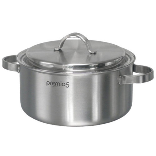 키친아트 프리미오 통5중 양수냄비 (24cm)