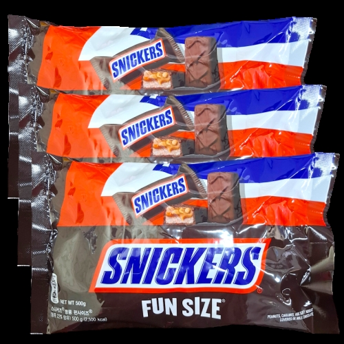 스니커즈 펀사이즈 500g