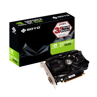 SOYO 지포스 GT<b>1030</b> 마스터 드래곤 D5 2GB