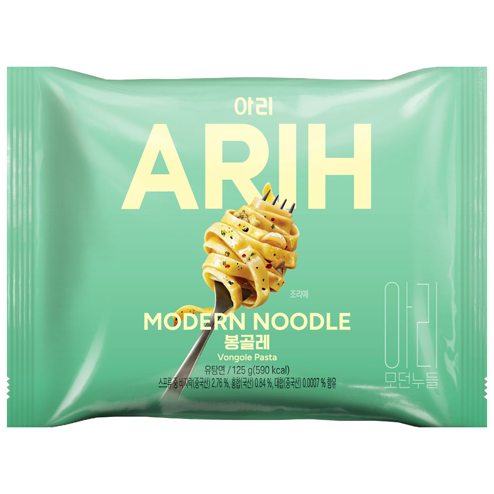 팔도 아리 모던누들 봉골레 125g (1개)