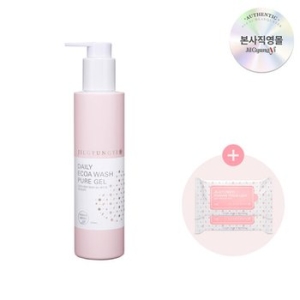 질경이 여성청결제 퓨어 젤+페미닌 티슈x2개