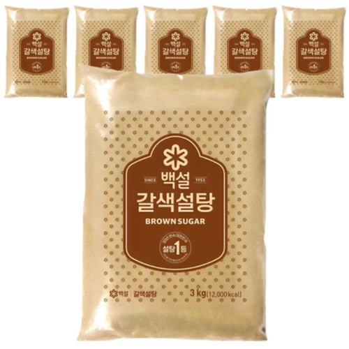 백설 갈색설탕 3kg이미지입니다. 누르면 해당 게시물로 새창이동합니다.