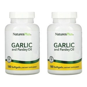 네이처스플러스 마늘과 파슬리 오일 180캡슐 (2개)_이미지