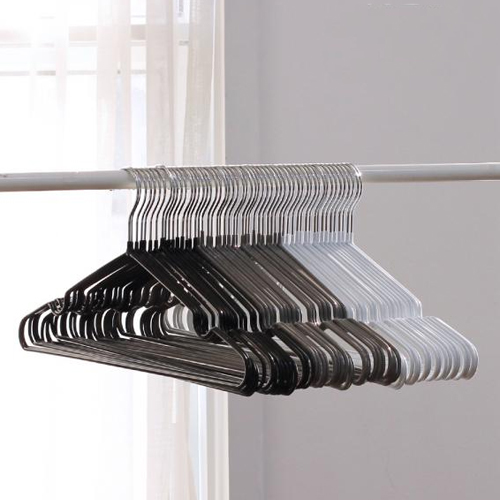 가쯔 PVC 논슬립 철제 옷걸이