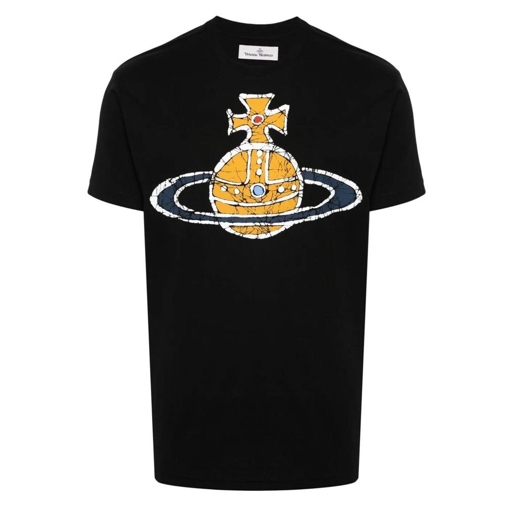 웨스트우드 비비안 로고 자수 크롭 티셔츠 화이트 1G01000A J004A A401