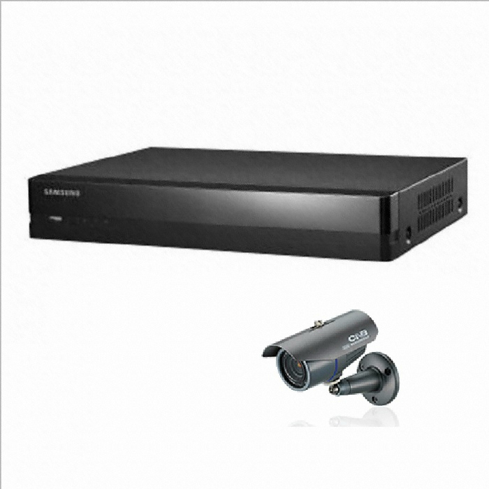 한화비전 SRD-445 + B2310NVF 패키지 (카메라 3개+녹화기)_이미지