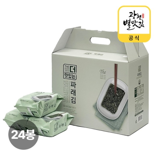 광천별맛김 광천별맛 재래 식탁김 15g (24개)_이미지