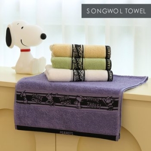 송월타월 스누피 플레이 스포츠40 (5장)_이미지