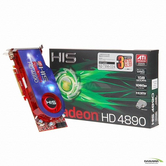 HIS �󵥿� HD 4890 D5 1GB