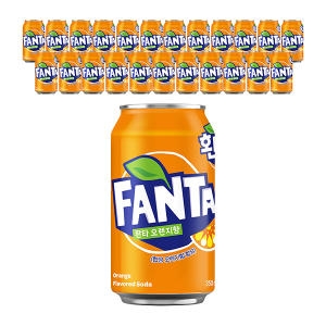 코카콜라음료 환타 오렌지향 350ml (24개)