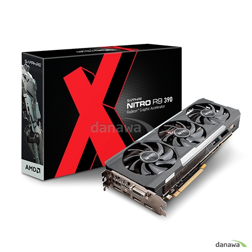 SAPPHIRE 라데온 R9 390 NITRO BP X Edition OC D5 8GB Tri-X