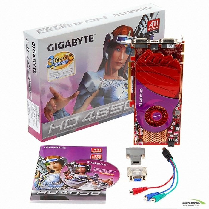 GIGABYTE �󵥿� HD 4850 The Classic 512MB