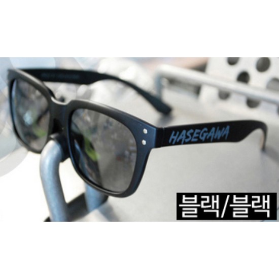하세가와 편광 선글라스 (블랙 블랙블랙)