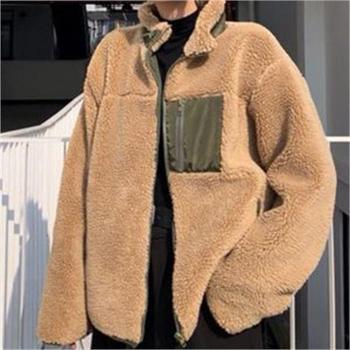 ONM 패션 겨울 여성 필수템 레트로 패션 후리스 점퍼 자켓 S8187772