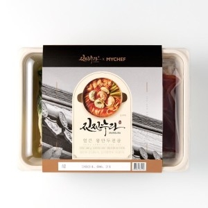 마이셰프 진진수라 얼큰 왕만두전골 880g (1개)