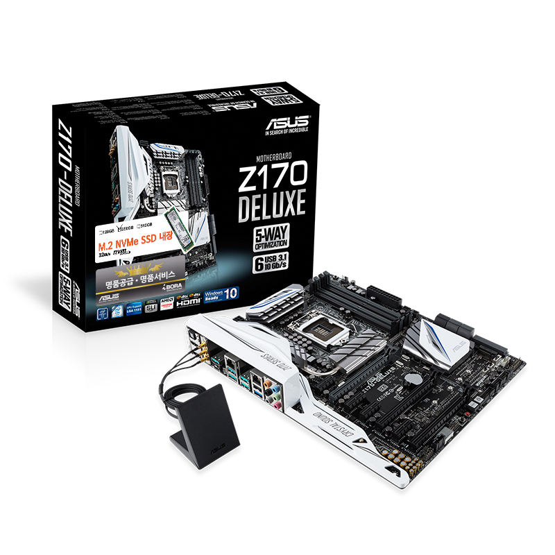 ASUS Z170-DELUXE + M.2 SSD 256GB 아이보라_이미지