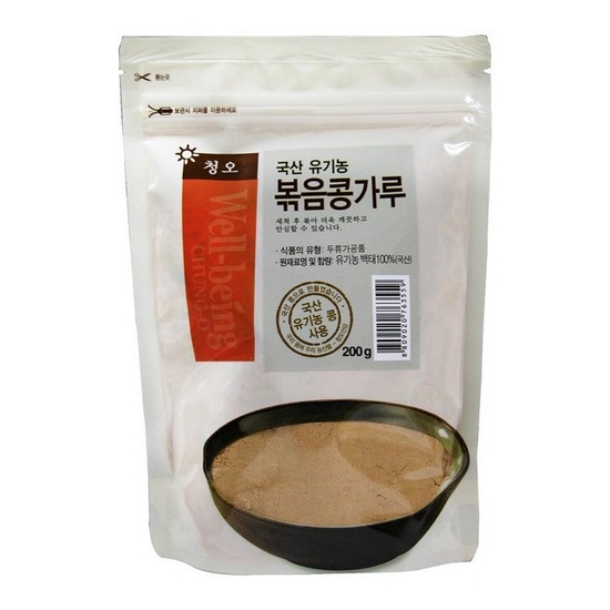 청오건강 볶음콩가루 200g (1개)_이미지