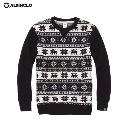 웨니스 앨빈클로 눈꽃 맨투맨 MAR_681