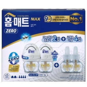 헨켈홈케어 홈매트 스마트 리퀴드세트 훈증기2개 + 리필4개 (1세트)