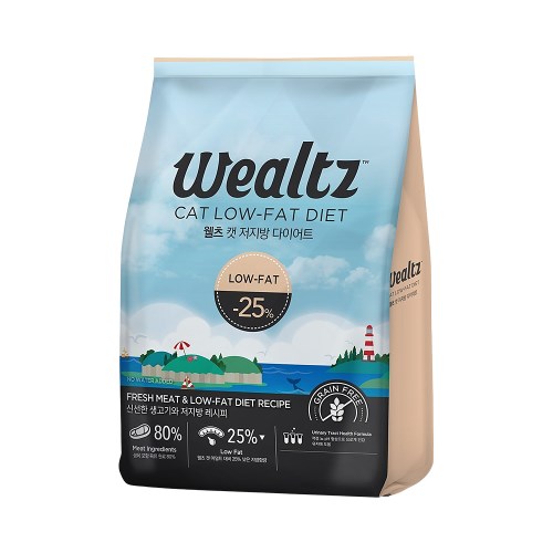 웰츠 캣 저지방 다이어트 6kg (1개)_이미지