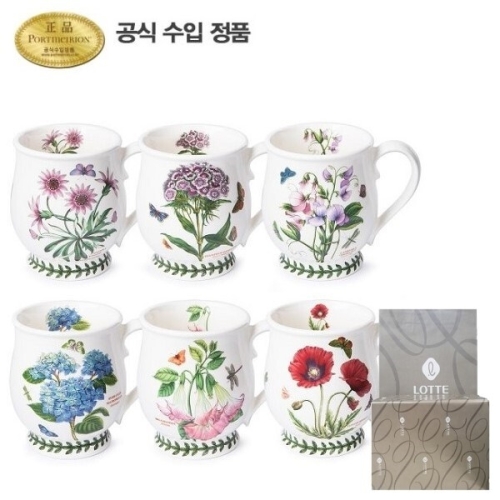 포트메리온 보타닉가든 브리스톨 머그 (HM) 500ml (6개)_이미지