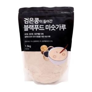 태광식품 검은콩이 들어간 블랙푸드 미숫가루 1.5kg (1개)_이미지