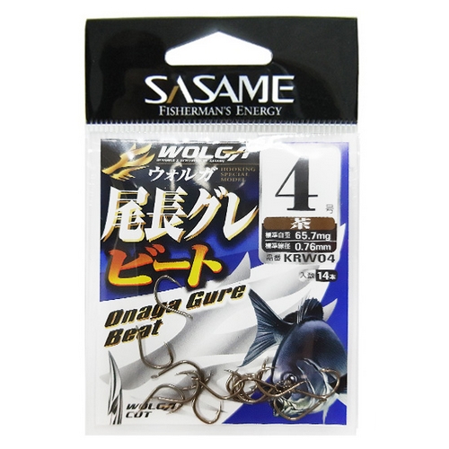 사사메 KRW04 울가 긴꼬리 벵에돔 훅이미지입니다. 누르면 해당 게시물로 새창이동합니다.